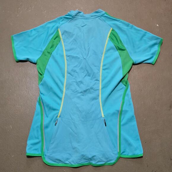 NWT Gore Wear Countdown 3.0 FZ Lady Cycling Jersey in Turquoise Women's Size XL - Picture 3 of 6